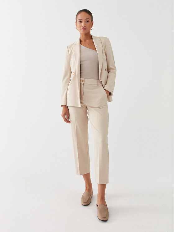 Gestuz Gestuz Top Drew 10906258 Béžová Slim Fit