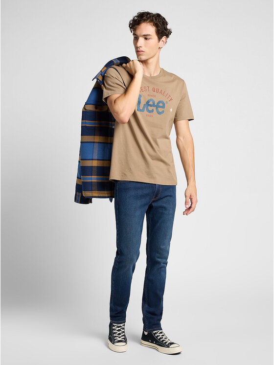 Lee Lee Jeansy RIDER Niebieski Regular Fit