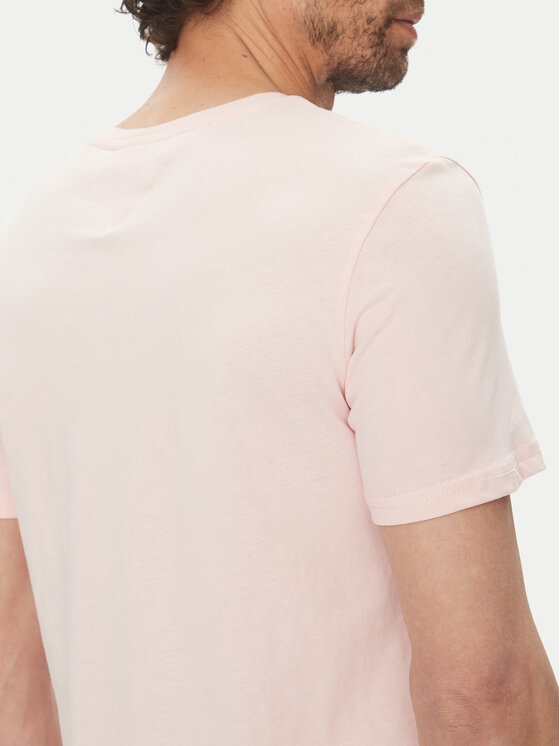 Tommy Jeans Tommy Jeans Тишърт Jaspe DM0DM20364 Розов Slim Fit