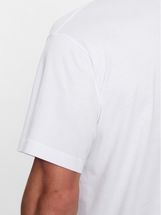 Versace Jeans Couture Versace Jeans Couture T-shirt 75GAHF07 Bianco Regular Fit