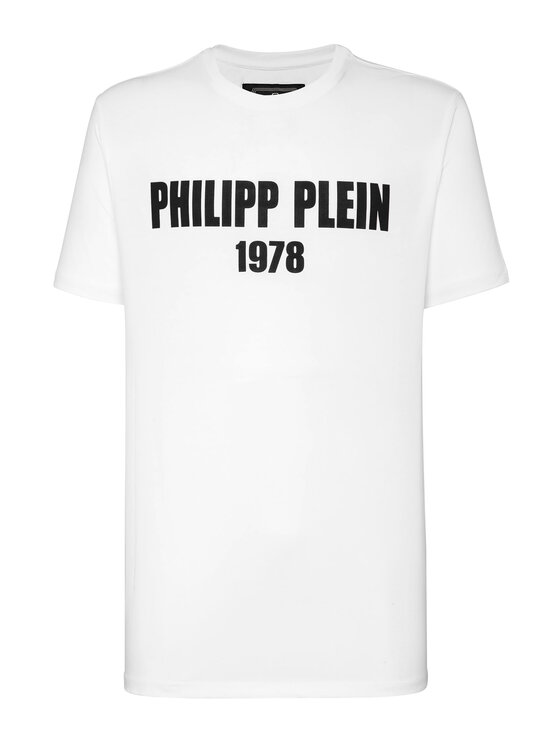 PHILIPP PLEIN PHILIPP PLEIN Tričko 22943 Biela Regular Fit