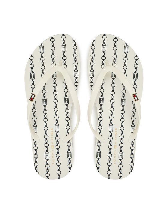 Flip flop Tommy Hilfiger FW0FW08518 Alb