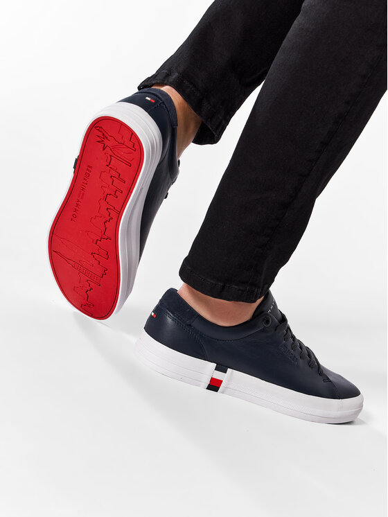Tommy Jeans Sportcipő Premium Corporate Vulc Sneaker FM0FM03621 Sötétkék •  Modivo.hu
