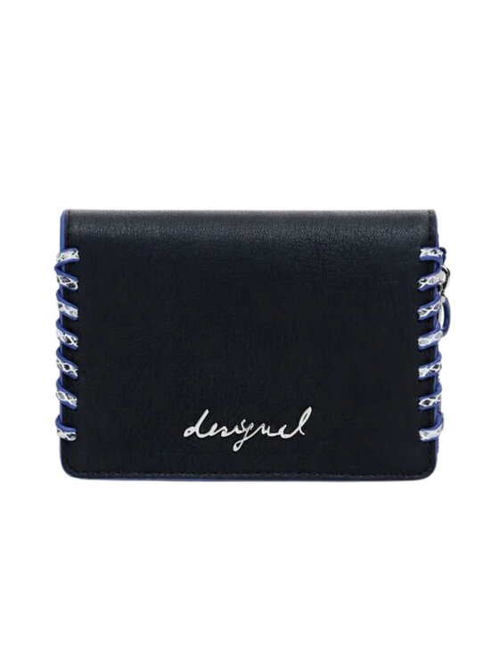 Desigual Desigual Portafoglio MONE_CAPSULE TINY ZIP_GRETA BLACK Nero