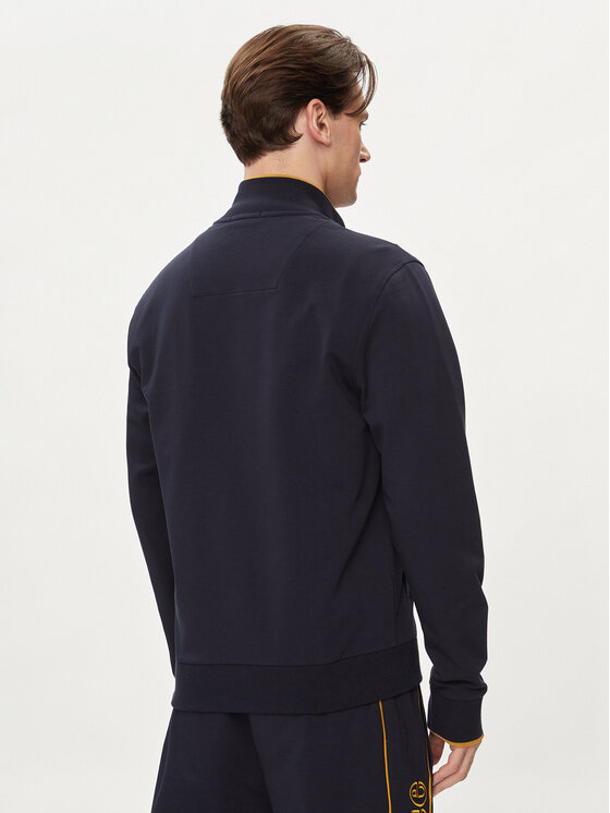 Aeronautica Militare Aeronautica Militare Majica dugih rukava 241FE1872F497 Tamnoplava Regular Fit