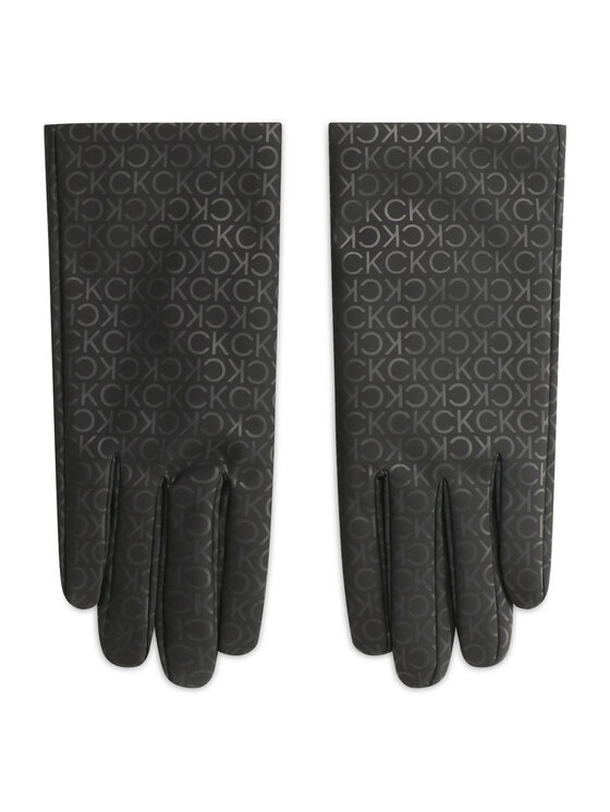 Calvin Klein Мъжки ръкавици Rubberized Gloves Warm Lined K50K509543 Черен