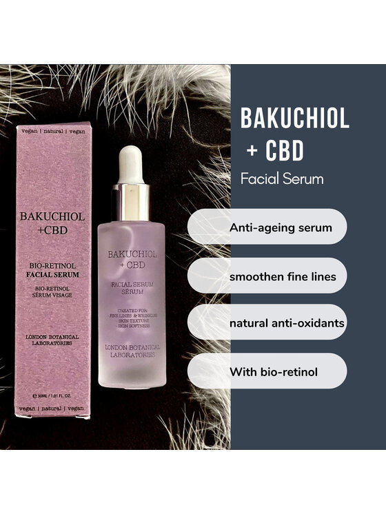 London Botanical Laboratories London Botanical Laboratories Bakuchiol + CBD 30ml Serum