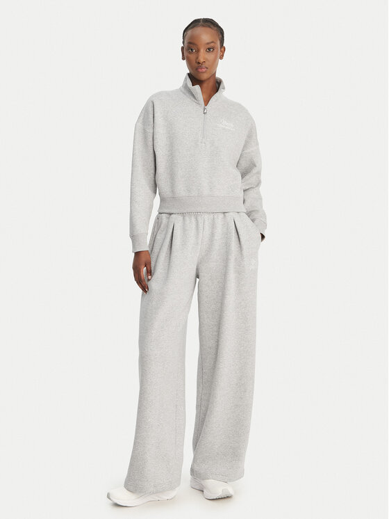 Under Armour Under Armour Bluză Rival Fleece Script 6012292 Gri Regular Fit