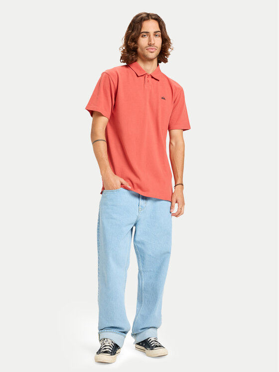 Quiksilver Quiksilver Poloshirt Mw Pique Polo EQYKT04392 Dunkelrot Regular Fit