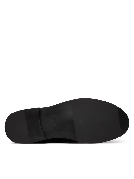 Calvin Klein Calvin Klein Lords Round Loafer Lth HW0HW03031 Fekete