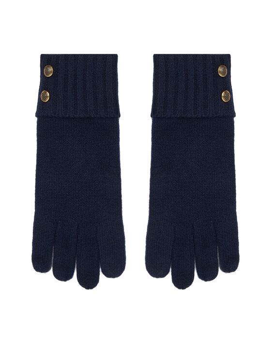 LAUREN RALPH LAUREN LAUREN RALPH LAUREN Pirštinės 454P04468005 Tamsiai mėlyna