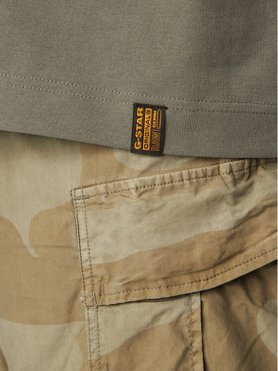 G-Star Raw G-Star Raw T-shirt GS-01 D29291-D709 Grigio scuro Regular Fit