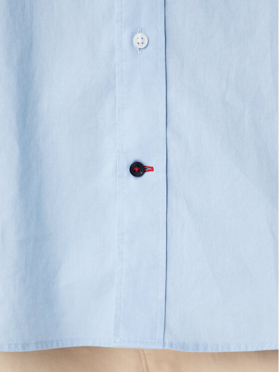 Tommy Hilfiger Tommy Hilfiger Риза MW0MW40529 Светлосиньо Regular Fit