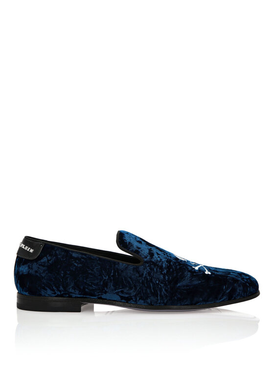 PHILIPP PLEIN PHILIPP PLEIN Loafersy 2153 Světle modrá