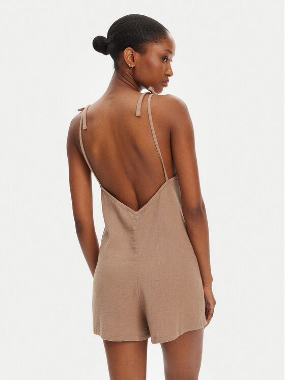 Roxy Roxy Salopetă Sunrise And Sunset ERJX603456 Maro Regular Fit