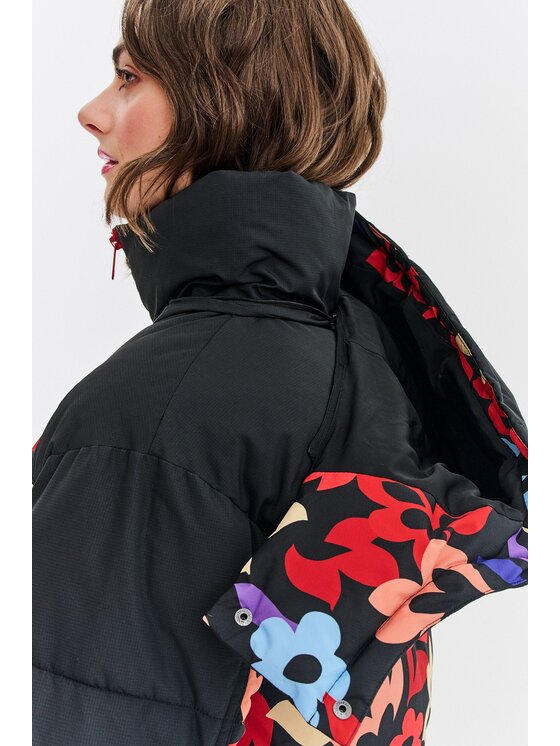 NAOKO NAOKO Kurtka zimowa Astro Vibes Czarny Regular Fit