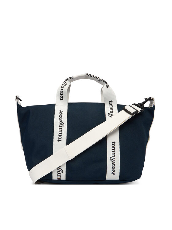 Tommy Jeans Tommy Jeans Geantă Ess Daily Mini Tote AW0AW18460 Bleumarin