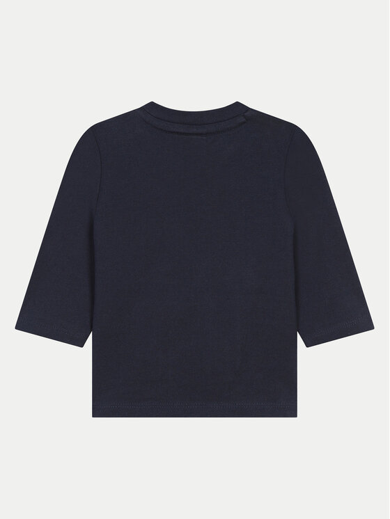 BOSS Boss Blúz J51291 M Sötétkék Regular Fit