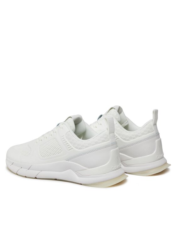 Calvin Klein Calvin Klein Laisvalaikio batai Lace Up Runner - Caged HW0HW01996 Balta