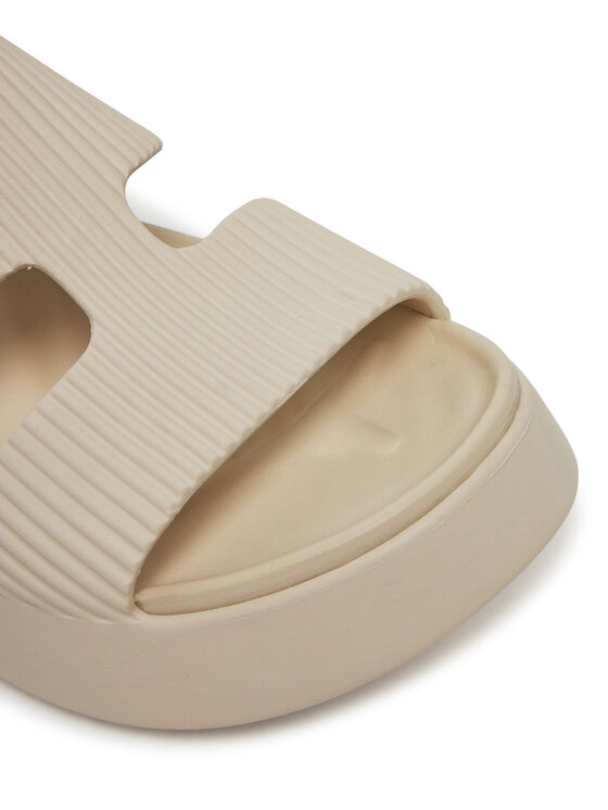 Crocs Crocs Natikače Getaway Groove Platform HStrap 210701 Bež