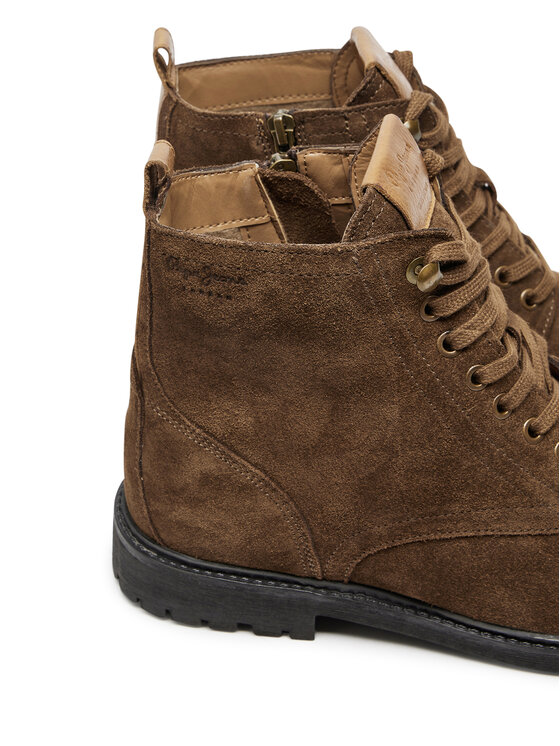 Pepe Jeans Pepe Jeans Trzewiki PMS50247 Brązowy