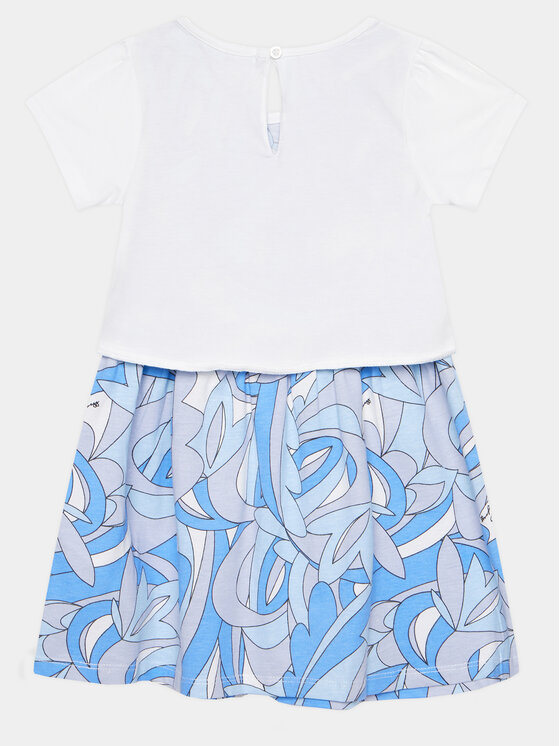Guess Guess Ежедневна рокля K4GK10 K6YW3 Бял Regular Fit