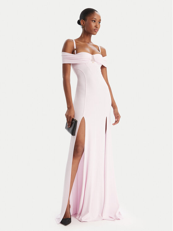 Elisabetta Franchi Elisabetta Franchi Φόρεμα βραδινό AB-R08-51E2-V800 Ροζ Regular Fit