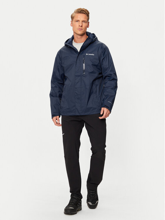 Columbia Columbia Větrovka Pouring Adventure™ III 2117171 Tmavomodrá Regular Fit