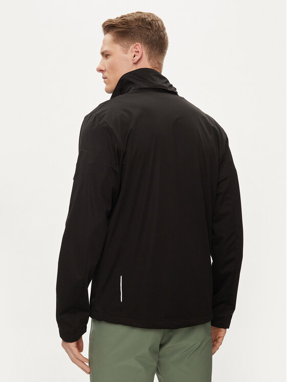 CMP CMP Kurtka przeciwdeszczowa 39A5027 Czarny Regular Fit