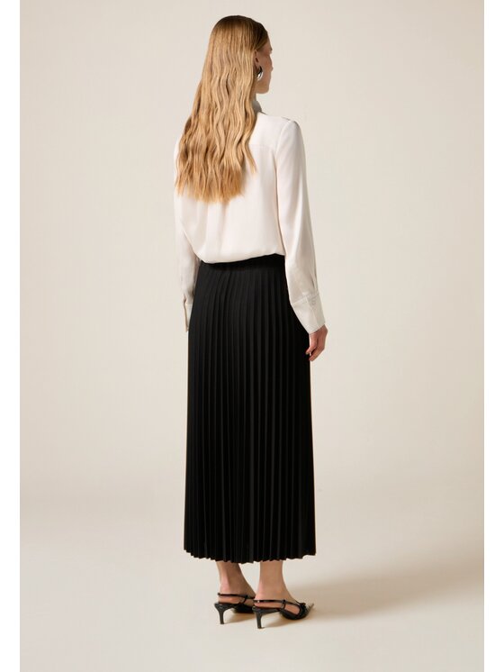 Oltre Oltre Gonna midi 1016J000315N033 Nero A-Line Fit