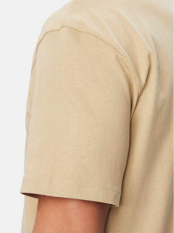 HUGO HUGO T-Shirt Dapolino 50488330 Beżowy Relaxed Fit