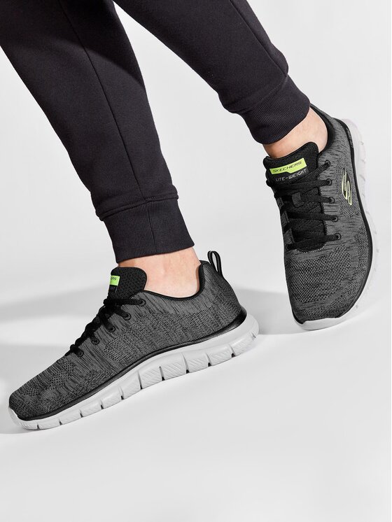 Skechers Skechers Sneakersy Front Runner 232298/CCBK Šedá