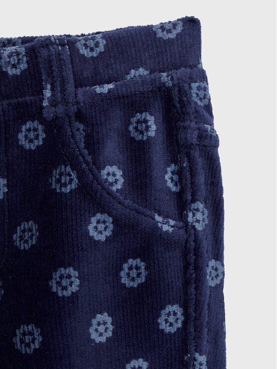United Colors Of Benetton United Colors Of Benetton Текстилни панталони 4T5XGE00K Тъмносин Regular Fit