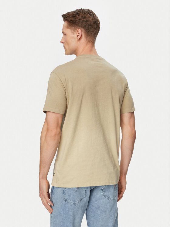 Guess Guess T-särk M6GI29 K3258 Beež Regular Fit