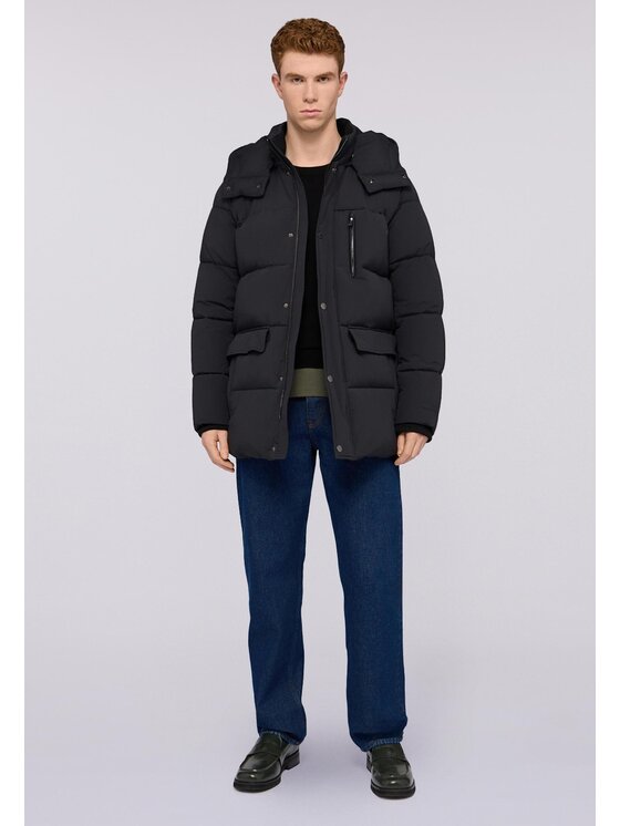 Trussardi Trussardi Giubbotto piumino F008M000013N033 Nero Over Fit