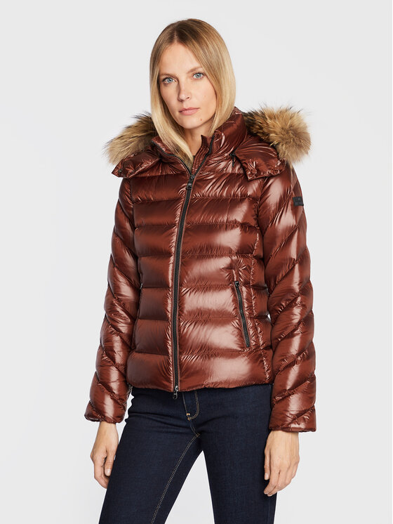 Hetregó Hetregó Пуховик Holly 8M710M 22WD04 Коричневий Regular Fit