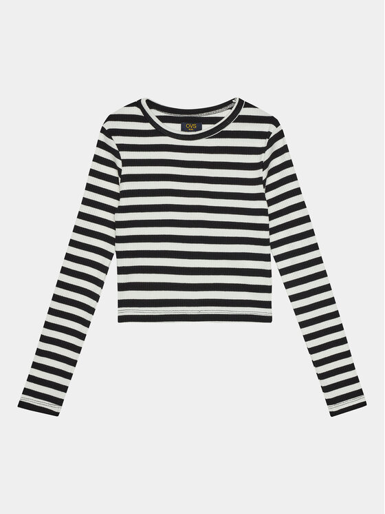 OVS OVS Μπλουζάκι 1907339 Μαύρο Regular Fit