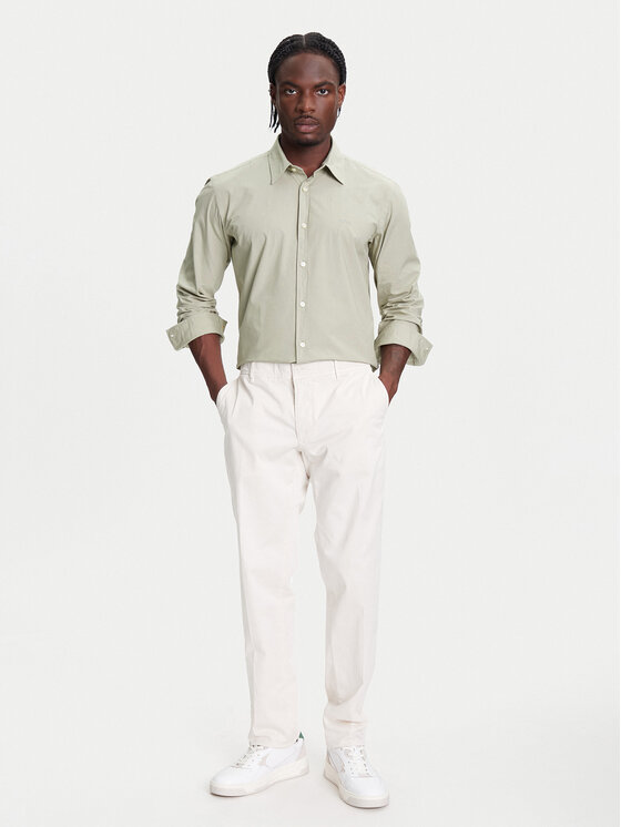 BOSS BOSS Srajca Relegant 50518304 Zelena Regular Fit