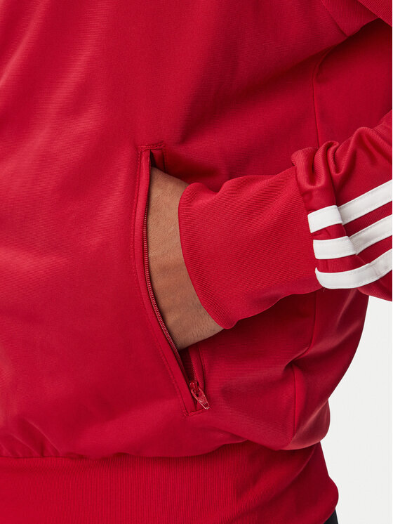 adidas adidas Μπλούζα Firebird KW0116 Κόκκινο Regular Fit