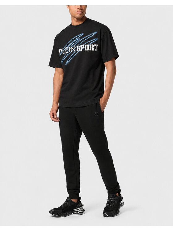 Plein Sport Plein Sport T-Shirt 32330 Černá Regular Fit