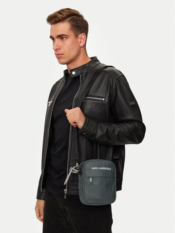 KARL LAGERFELD KARL LAGERFELD Плоска сумка 246M3062 Сірий