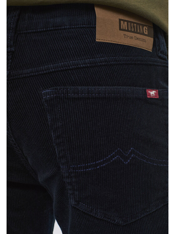 Mustang Mustang Pantaloni di tessuto TRAMPER Blu Regular Fit