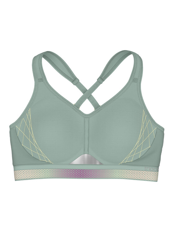 Triumph Triumph Biustonosz sportowy Triaction Cardio Flow 10205923 Zielony