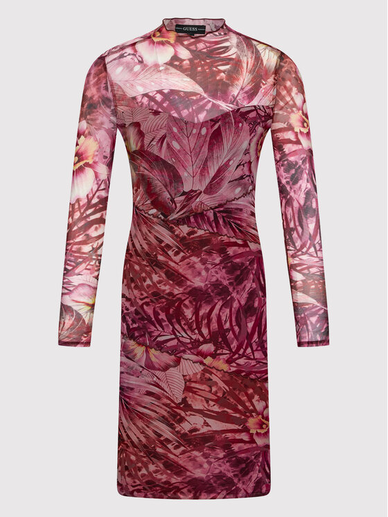 Guess Guess Koktélruha Jemma W2RK24 KA4L1 Rózsaszín Slim Fit