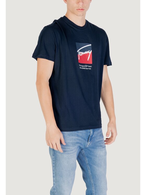 Tommy Jeans Tommy Jeans T-shirt TJM REG RWB DNA TEE Blu Casual Fit