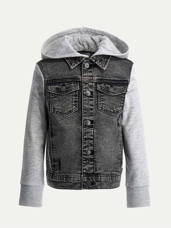 Original Marines Original Marines Джинсова куртка DFP2009CM Сірий Regular Fit