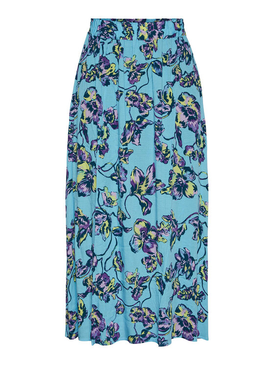 YAS YAS Φούστα maxi 26026340 Μπλε Regular Fit