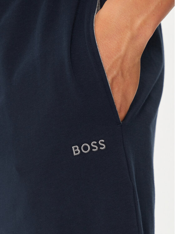 BOSS Boss Szorty sportowe Mix&Match 50515367 Granatowy Regular Fit