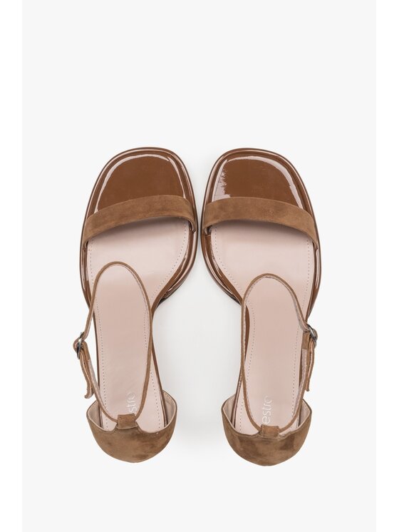 Estro Estro Σανδάλια ER00116982 Καφέ