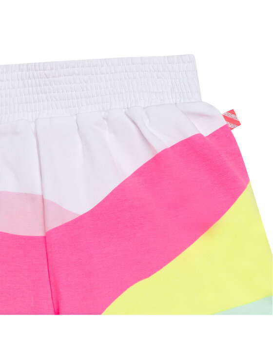 Billieblush Billieblush Szorty materiałowe U14491/10B Biały Regular Fit